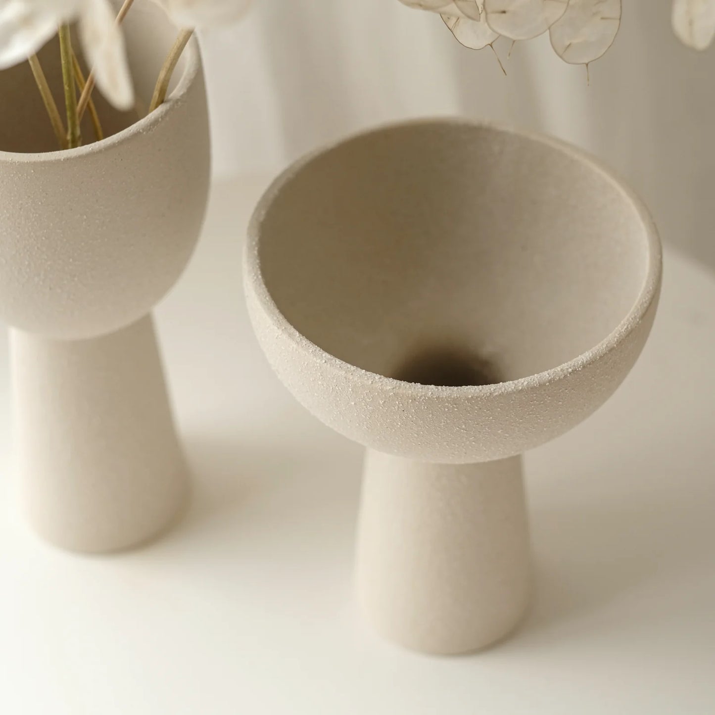 Lotus Pedestal Vase