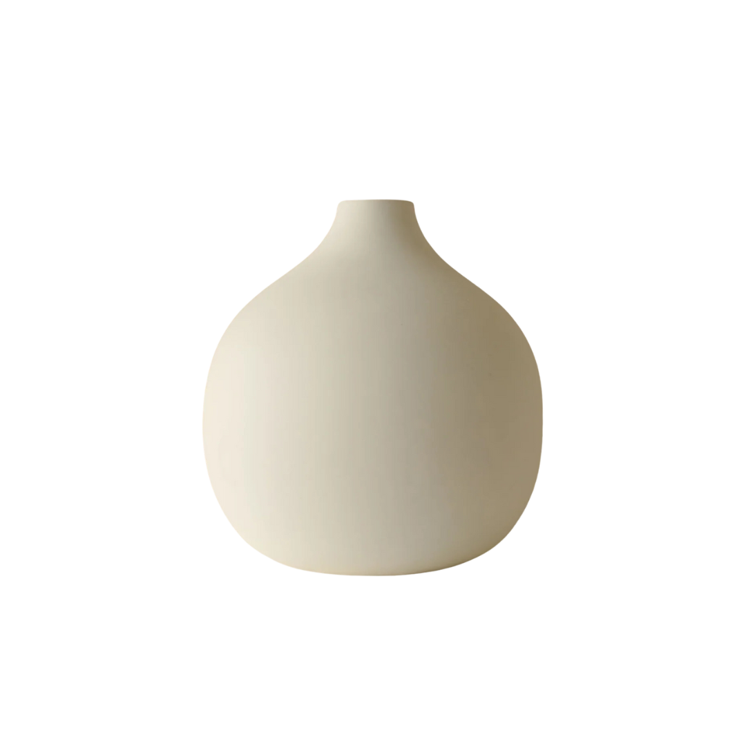 Bohemian Pampas Vase - Round