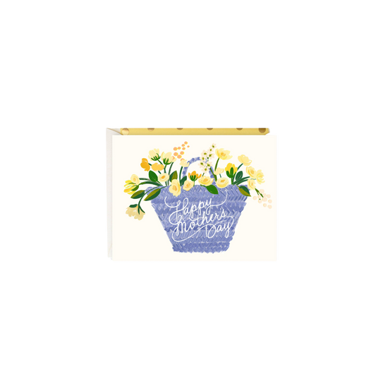 Mothers Day Flower Basket Card