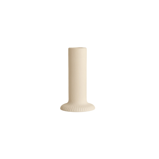 Ridge Ceramic Candle Holder